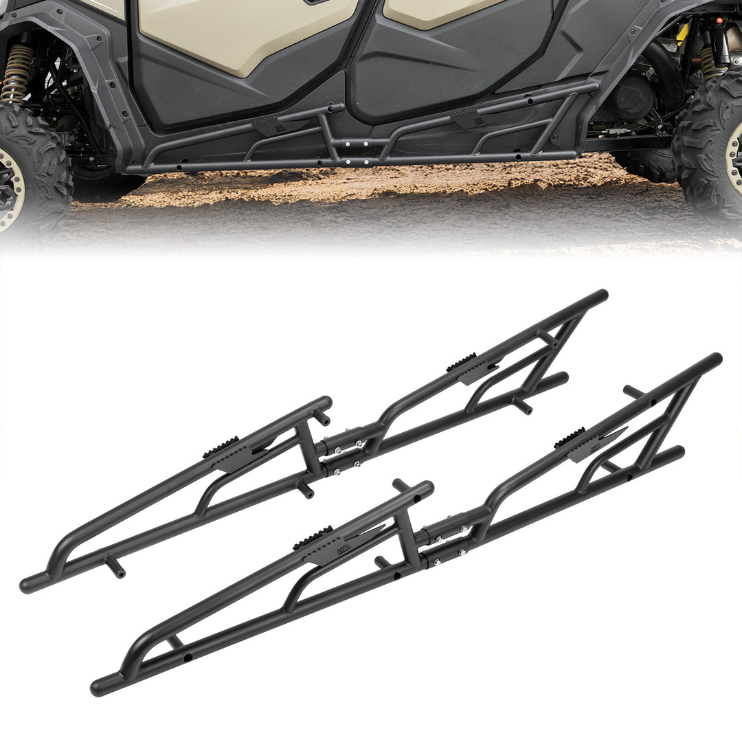 KEMIMOTO nerf bars with step for CFMOTO ZForce 950 Sport-4