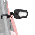 KEMIMOTO Lighted Aluminum UTV Side Mirrors for 1.75-2 Inch Roll Bars