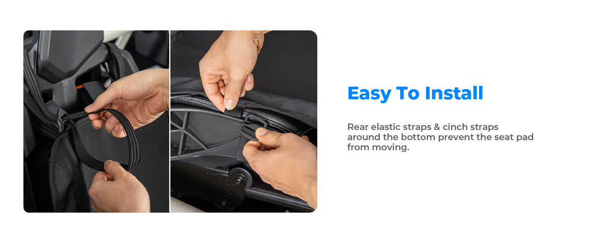 Heated Seat Cushion 3 Mode Adjustable Fast Heating Foldable Chair Pad for Indoor and Outdoor Use — manufacturer image 3