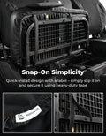 KEMIMOTO Wingback Seat Cover Set for Polaris Ranger XP 1000 2022-2025