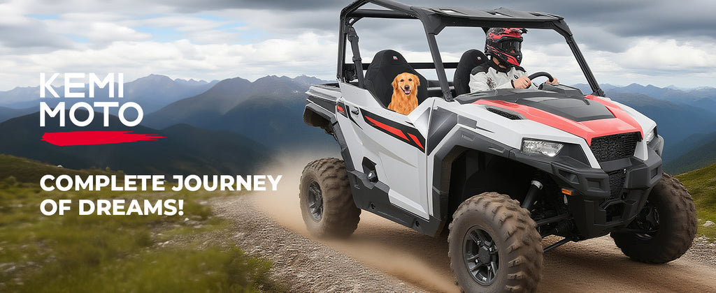 1680D UTV Seat Covers for Polaris General — manufacturer image 1