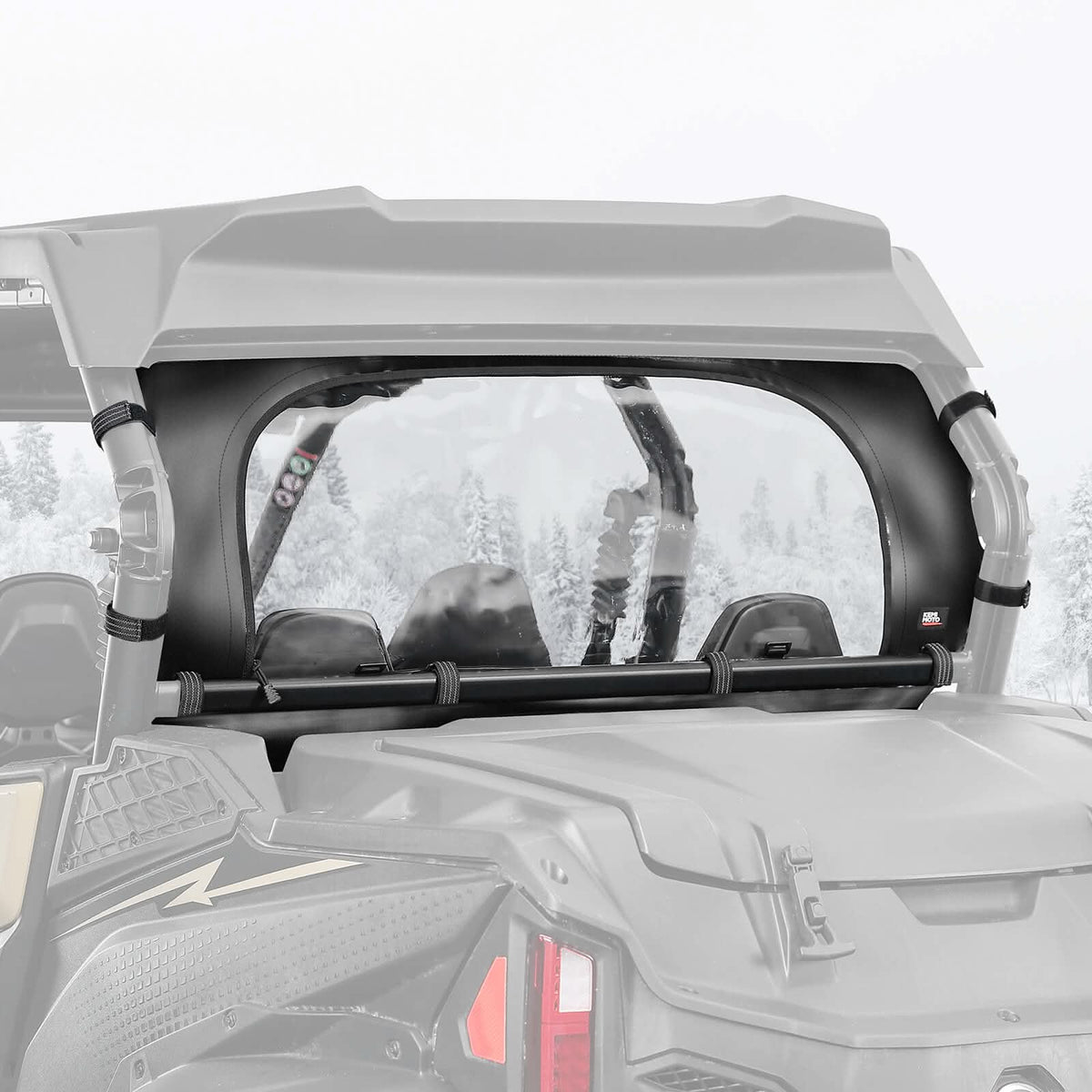 KEMIMOTO Soft Rear Windshield Roll Up/Down for CFMOTO ZForce 950 2023+