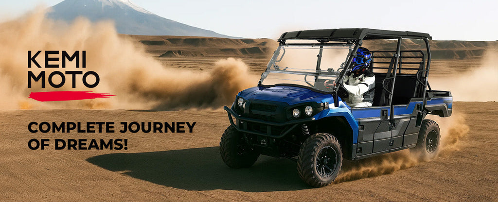 Upgraded Flip Front Windshield For CFMOTO Uforce 1000|1000 XL — manufacturer image 1