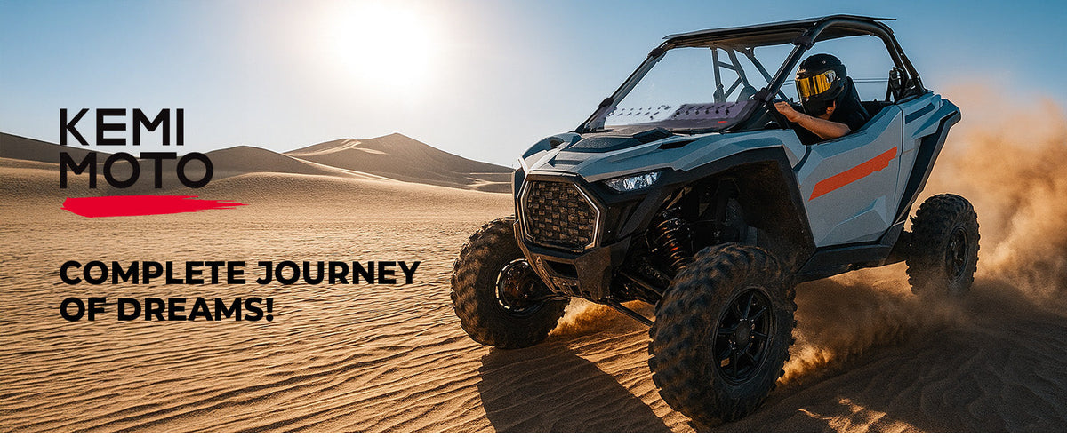 KEMIMOTO UTV Windshield with Sliding Vented Window for Polaris RZR PRO 2025-2026 — manufacturer image 1