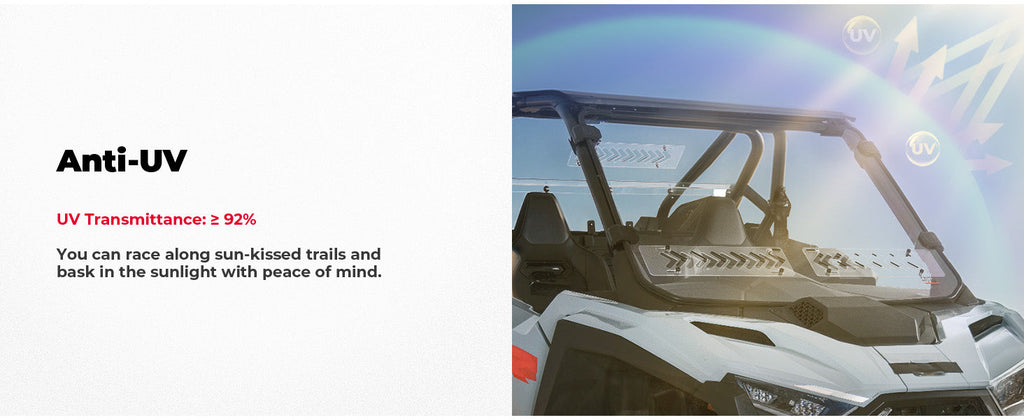 KEMIMOTO UTV Windshield with Sliding Vented Window for Polaris RZR PRO 2025-2026 — manufacturer image 3