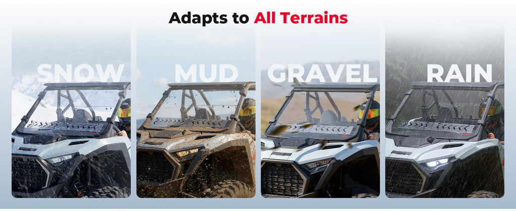 KEMIMOTO UTV Windshield with Sliding Vented Window for Polaris RZR PRO 2025-2026 — manufacturer image 5