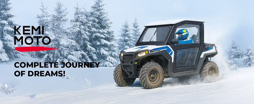 Full Front Windshield with Manual Wiper for Polaris RZR 570/800/XP 900 (2008-2014) — manufacturer image 1