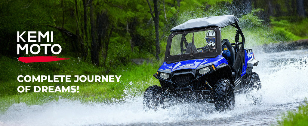 Full Front Windshield with Manual Wiper for Polaris RZR 570/800/XP 900 (2008-2014) — manufacturer image 2