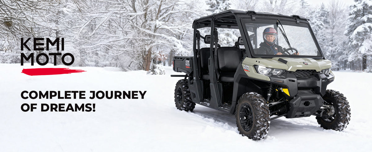 Can-Am Defender Glass Windshield with Manual Wipers (2016–2026) — manufacturer image 1