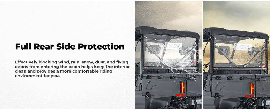 Sliding Vented Rear Window for CFMOTO UFORCE 600 (2021-2026) — manufacturer image 3