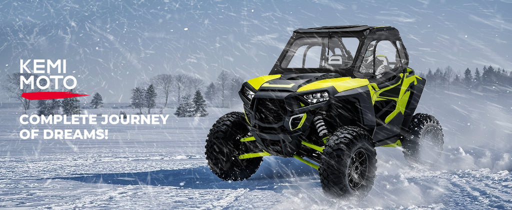 Glass Windshield with Manual Wiper for 2014-2018 Polaris RZR XP 1000 — manufacturer image 1