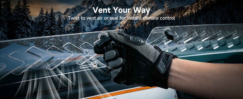 Vented Full Windshield For Can-Am Commander Maverick Sport Trail (2018–2026) — manufacturer image 3