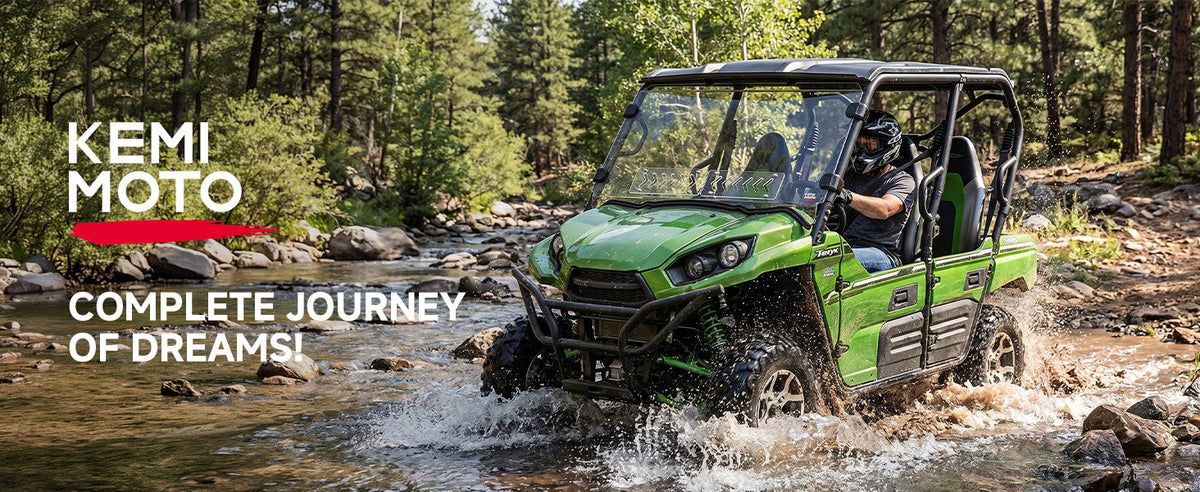 Vented Front Windshield For Kawasaki Teryx 2016+ — manufacturer image 1