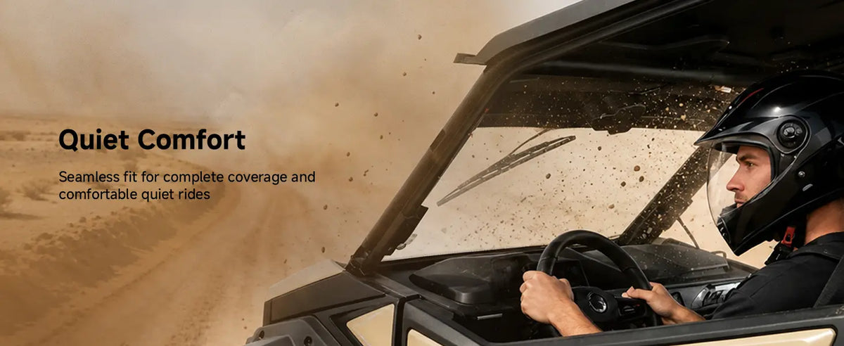 UTV Glass Windshield w/ Electric Wiper For Cfmoto ZForce 950 G2|800 — manufacturer image 6