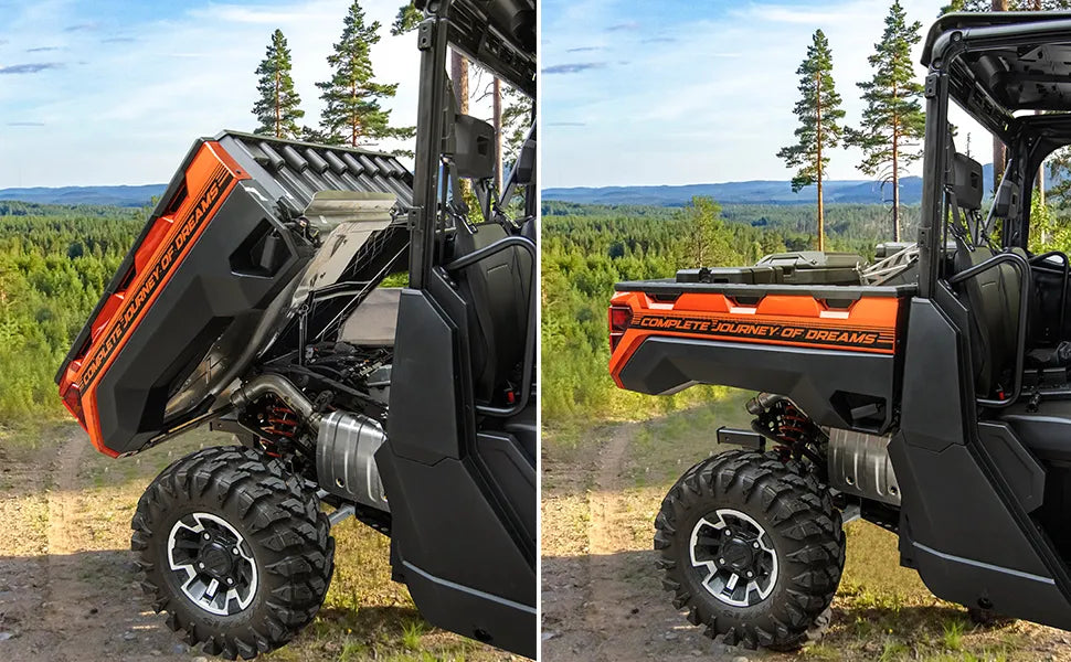 Dump Box Lift Support Gas Struts for Polaris Ranger 1000 / 900 — manufacturer image 2