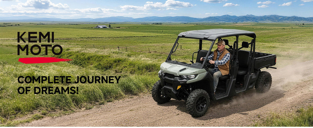 4-Piece Hard Roof Top Fit Can-Am Defender MAX (2016–2026) — manufacturer image 1