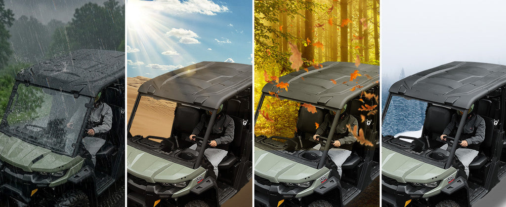4-Piece Hard Roof Top Fit Can-Am Defender MAX (2016–2026) — manufacturer image 5