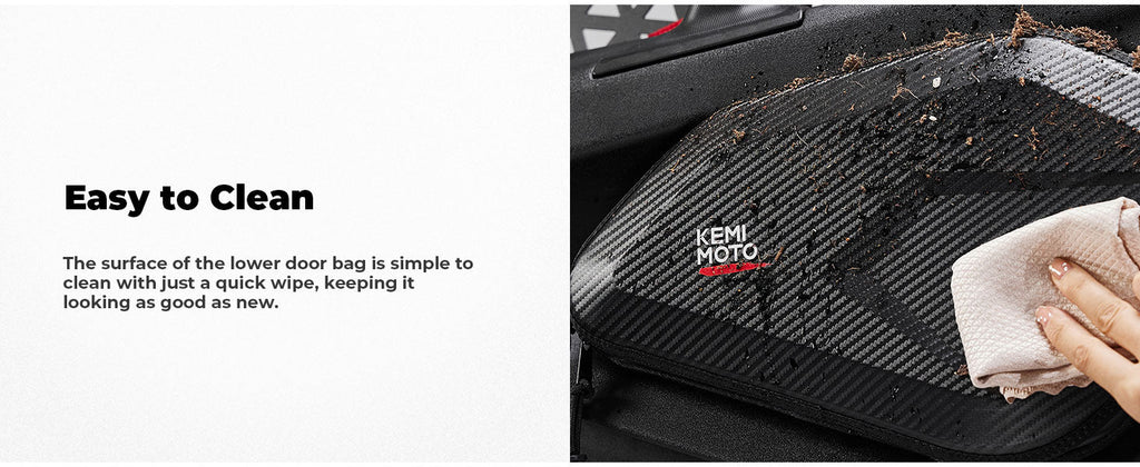 KEMIMOTO Lower Door Bags for Can-Am Maverick R 2024-2025 — manufacturer image 2