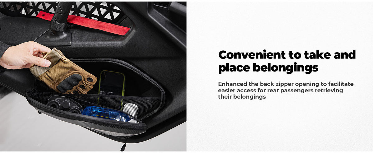 KEMIMOTO Lower Door Bags for Can-Am Maverick R 2024-2025 — manufacturer image 3