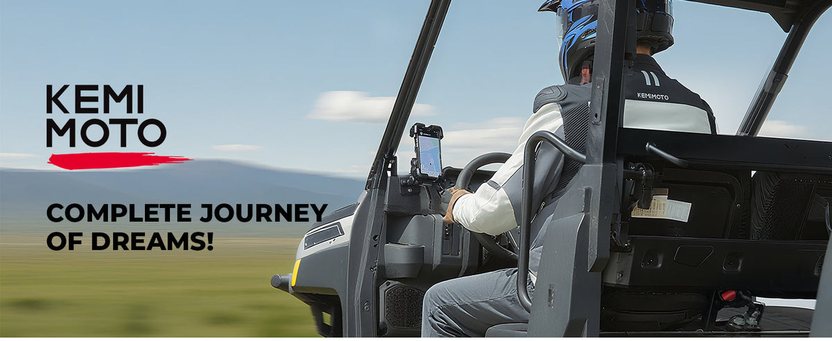 Phone Mount Holder for Polaris Ranger 1000/XP/Crew XP, Fits 4.7" - 7.0" Phones — manufacturer image 1