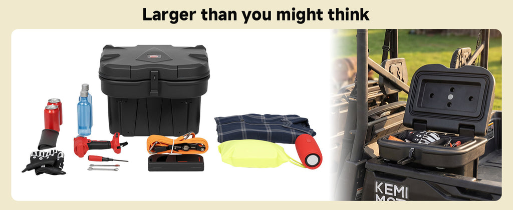 Can-Am Defender / Defender MAX / Commander Bed Storage Box (2016–2026) — manufacturer image 2
