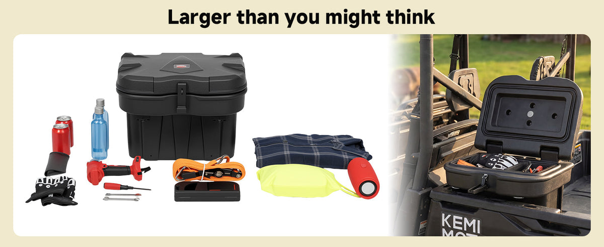 Can-Am Defender / Defender MAX / Commander Bed Storage Box (2016–2026) — manufacturer image 2
