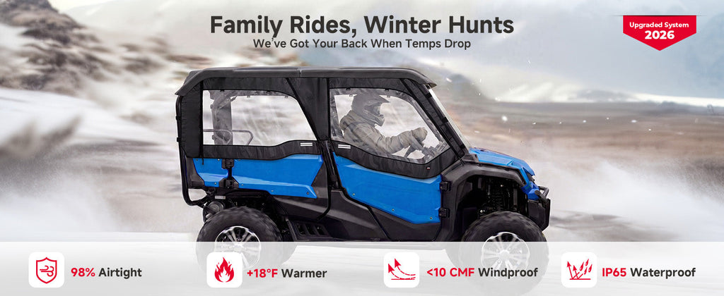 UTV Soft Upper Doors For Pioneer 1000-5 — manufacturer image 1