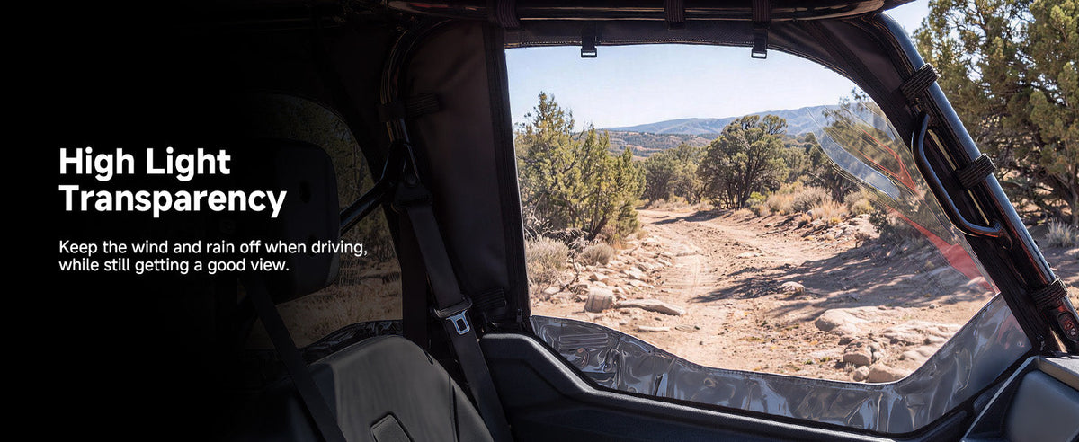 UTV Soft Upper Doors For Pioneer 1000-5 — manufacturer image 2