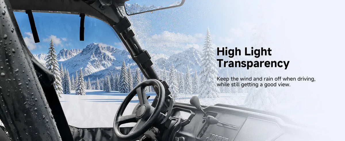 UTV Soft Upper Doors For Honda Pioneer 1000 — manufacturer image 2