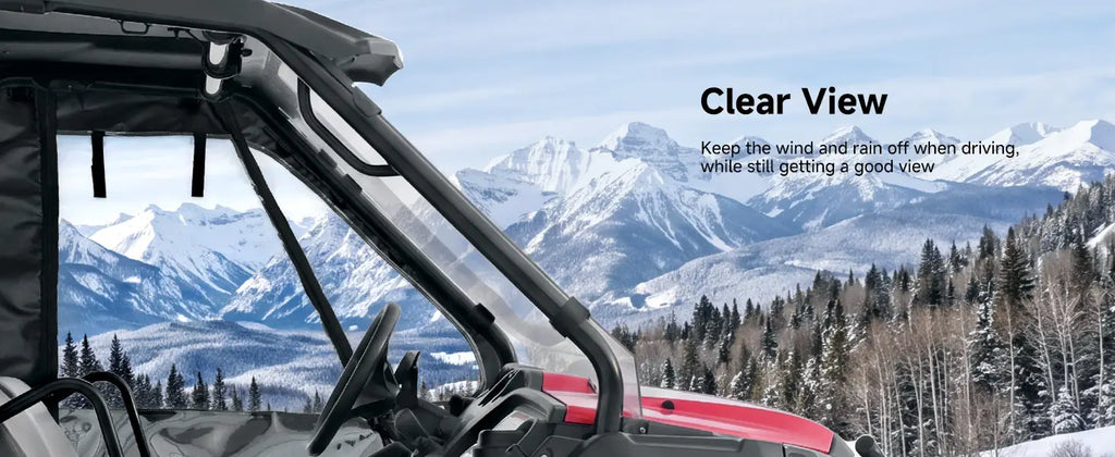 UTV Soft Upper Doors For Honda Pioneer 500/520 — manufacturer image 2