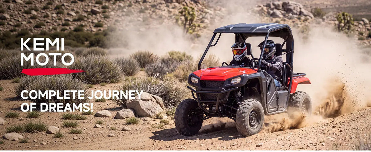 UTV Soft Rear Windshield For Honda Pioneer 500/520 — manufacturer image 1