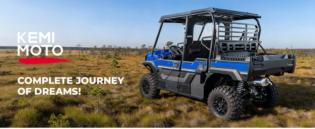 UTV Soft Rear Window for Kawasaki Mule PRO-FXT 2015+ — manufacturer image 1