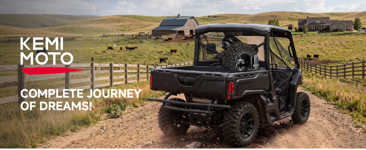 UTV Spare Tire Holder for 2016–2026 Can-Am Defender — manufacturer image 1