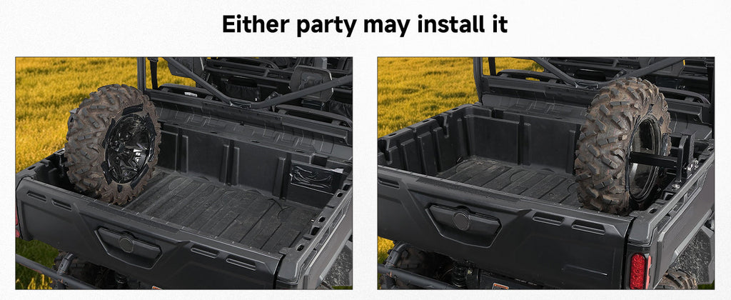 UTV Spare Tire Holder for 2016–2026 Can-Am Defender — manufacturer image 3