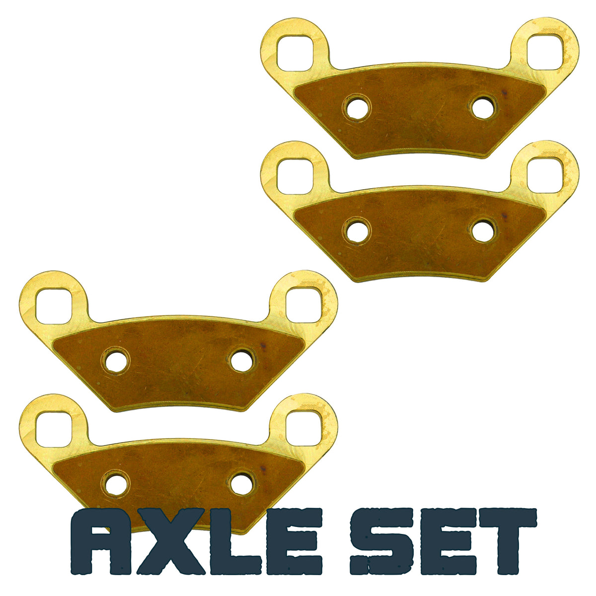 Polaris RZR 570/Trail 570/RZR 800/RZR S 800 2008-2022 Brass Brake Pad Set - image 4