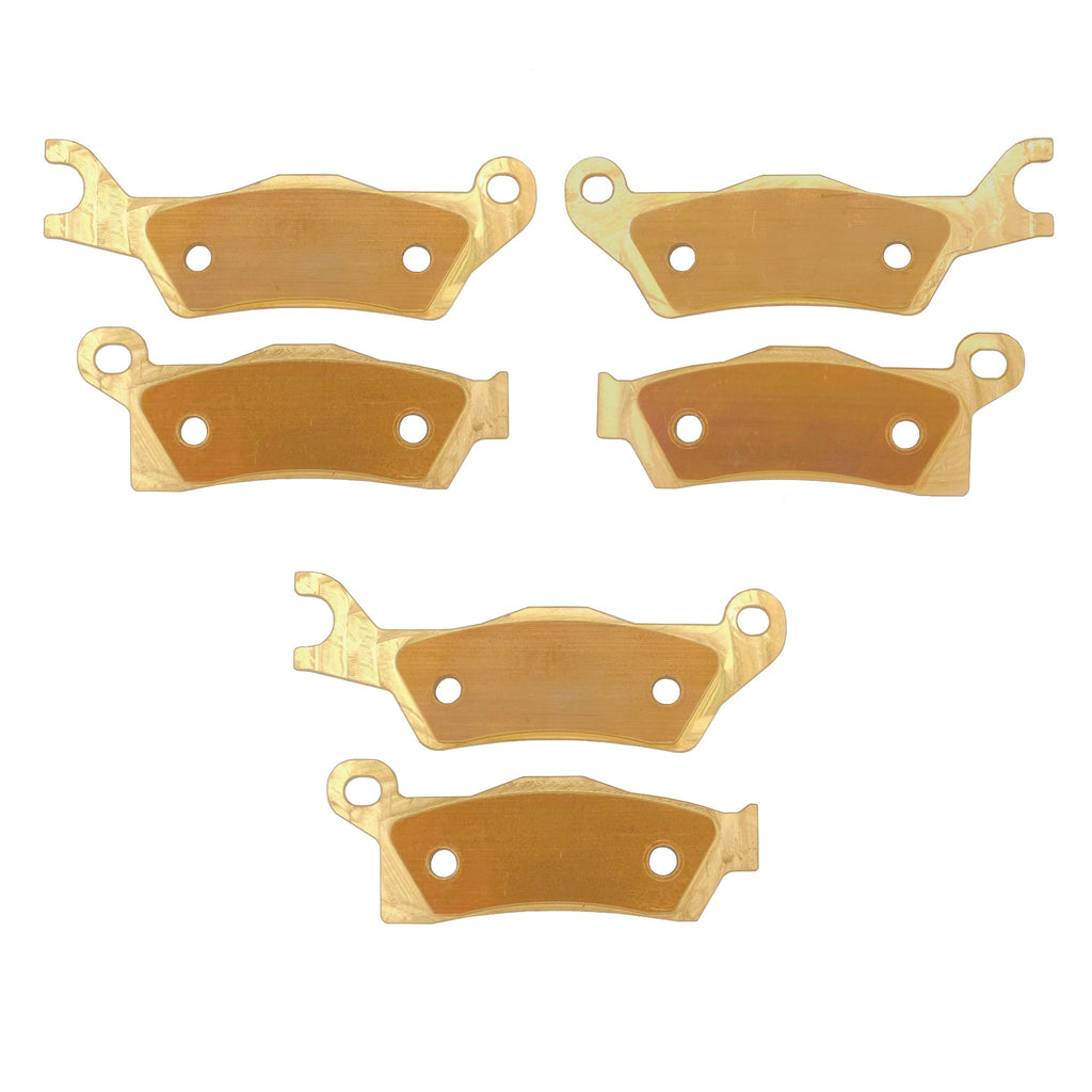 Can-Am Outlander 450/500/570/650/700/850/1000/HD5/HD7/PRO 2013-2026 Brass Brake Pad Set - image 2