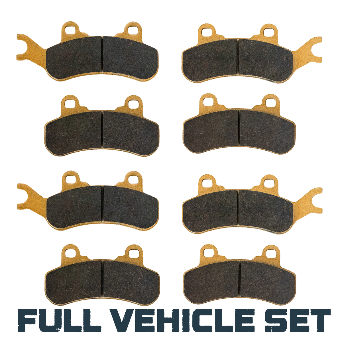 Can-Am Maverick X3/MAX/Sport/Trail 2017-2026 Front & Rear Ceramic Brake Pad Set - image 2