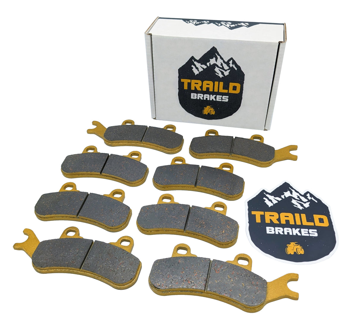 Can-Am Maverick X3/MAX/Sport/Trail 2017-2026 Front & Rear Ceramic Brake Pad Set