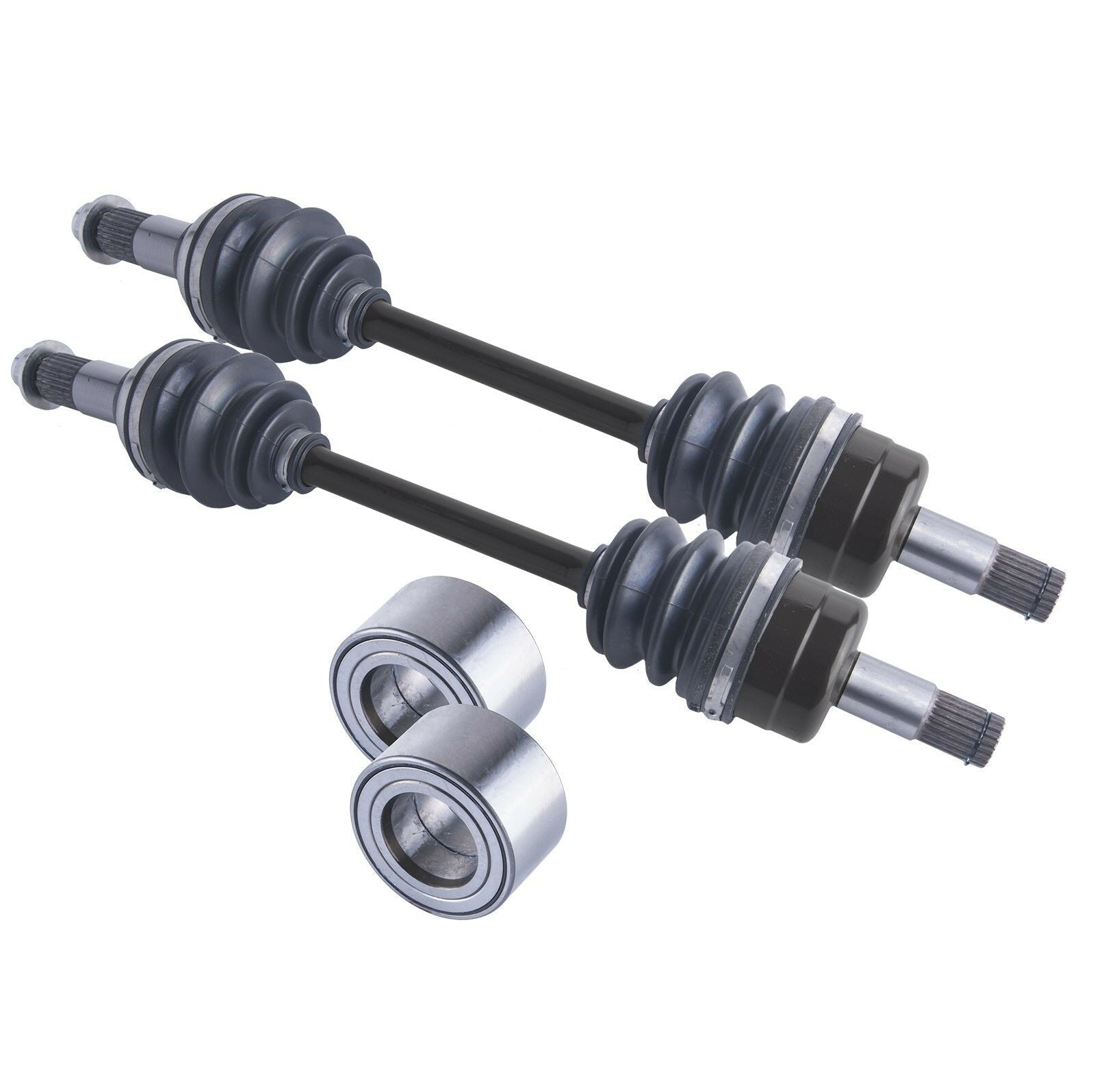 Yamaha Grizzly Kodiak front CV axles and wheel bearings set 550 700