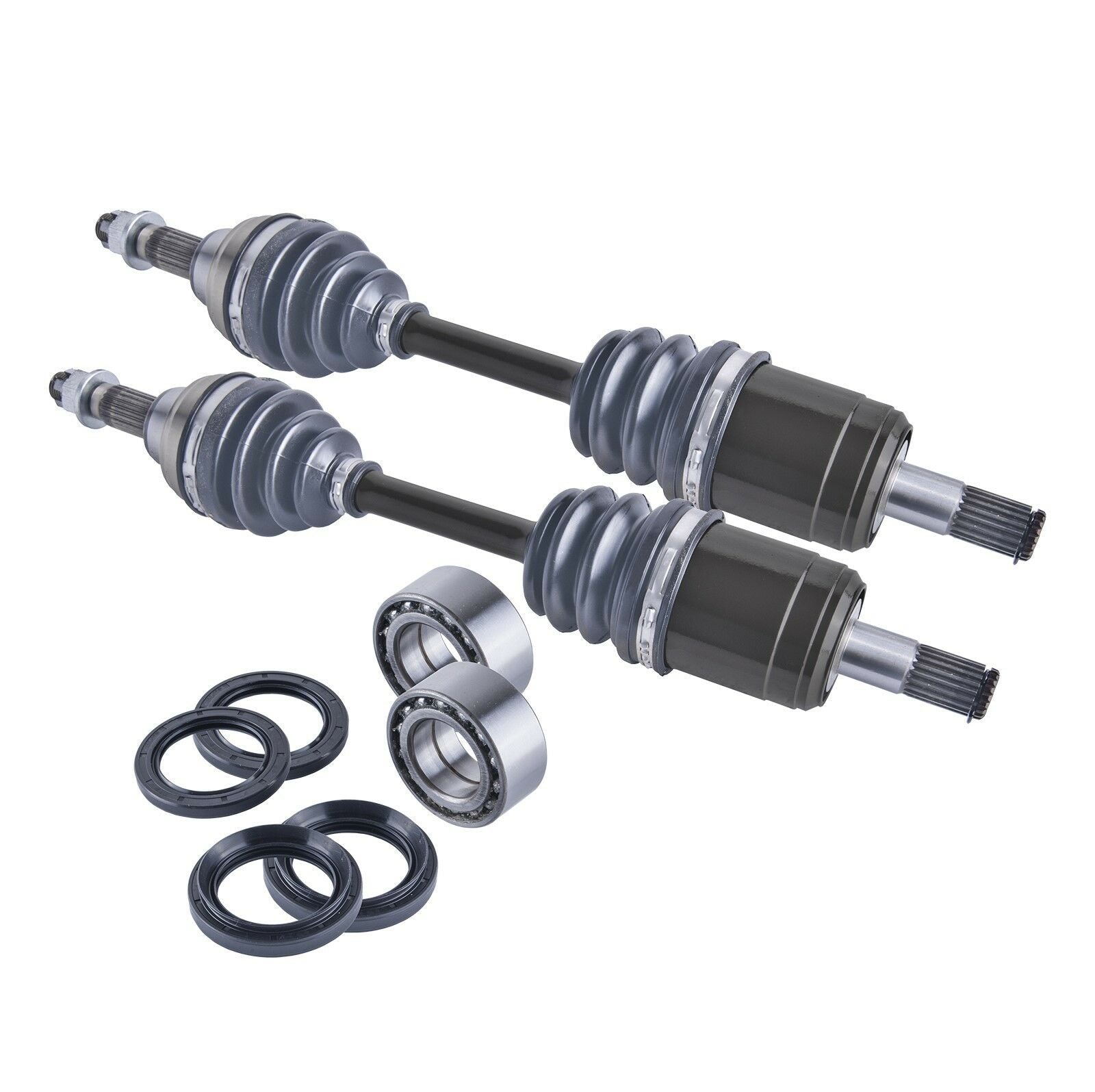 Honda TRX450 Foreman front CV axles wheel bearings and seals set