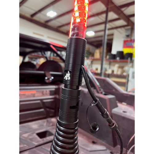 2' LED Whip Elite HD Single Whip Magnetic Mount