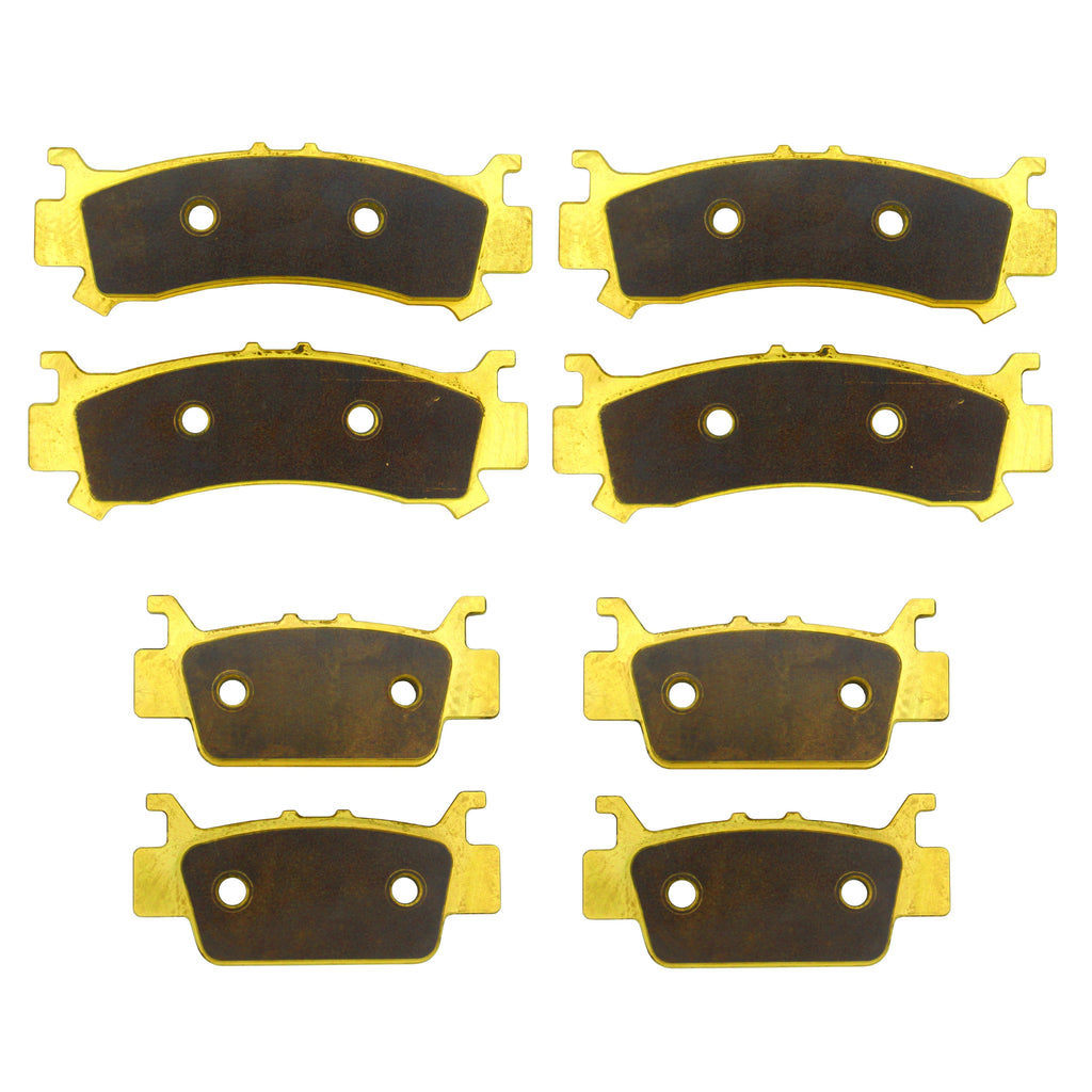 Honda Talon 1000R/1000X/1000X-4 2019-2026 Brass Brake Pad Set - image 2