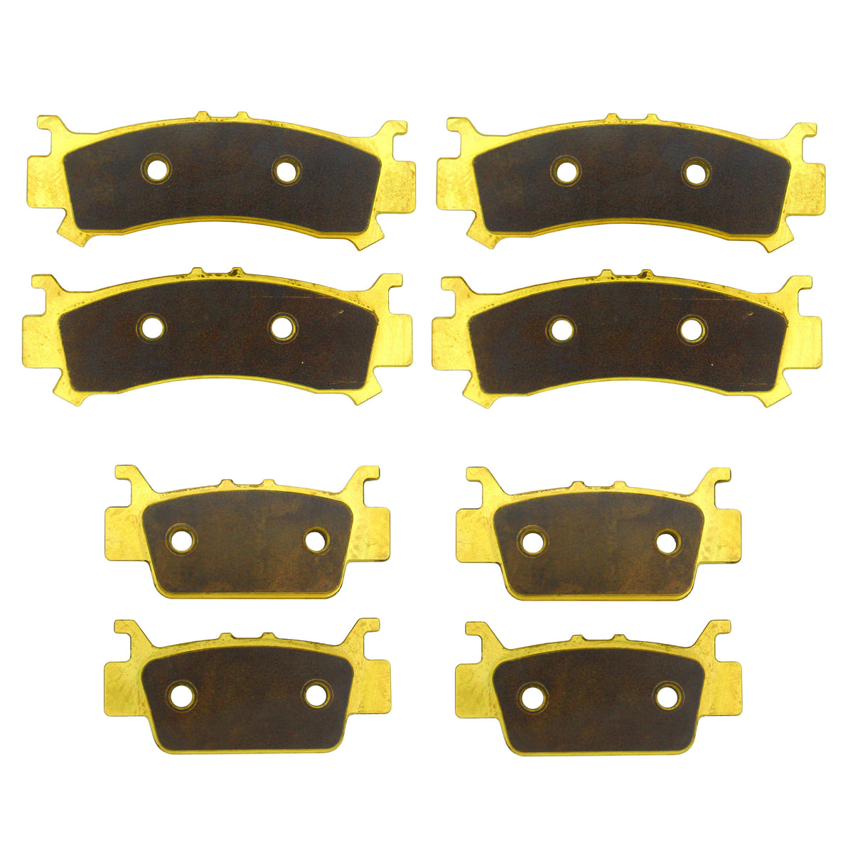 Honda Talon 1000R/1000X/1000X-4 2019-2026 Brass Brake Pad Set - image 2