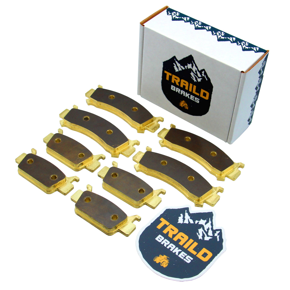Honda Talon 1000R/1000X/1000X-4 2019-2026 Brass Brake Pad Set