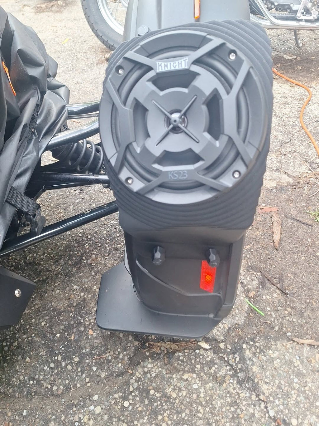 6.5 inch Ryker Front Fender Speaker Pod Add Ons - product detail 2