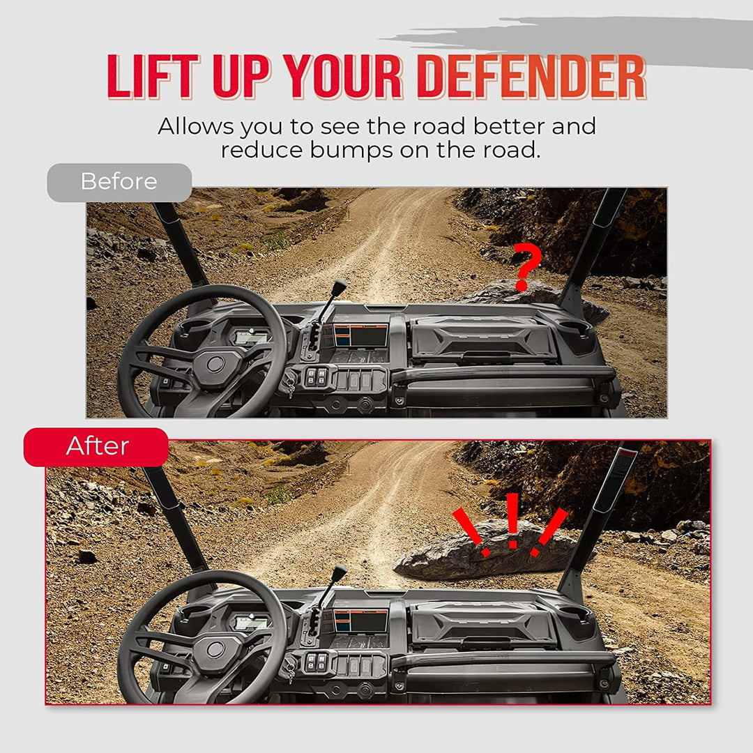 KEMIMOTO 2-Inch Lift Kit for Can-Am Defender HD5/HD8/HD10