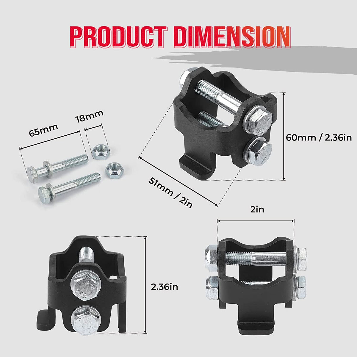 2" Lift Kit For Can-Am Defender