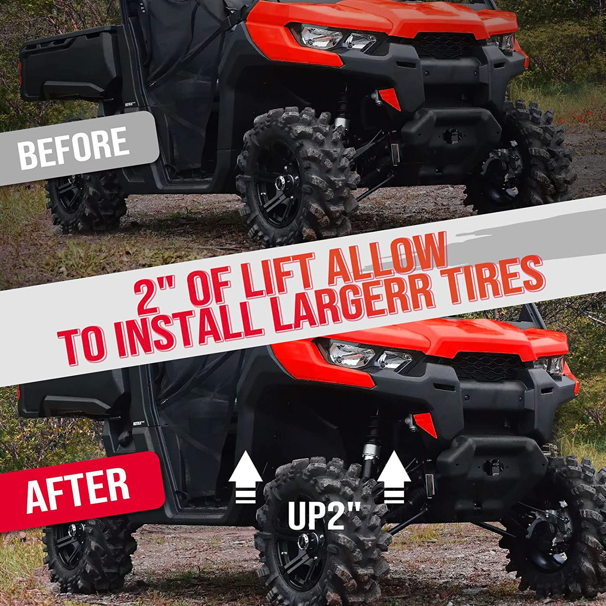 2" Lift Kit For Can-Am Defender
