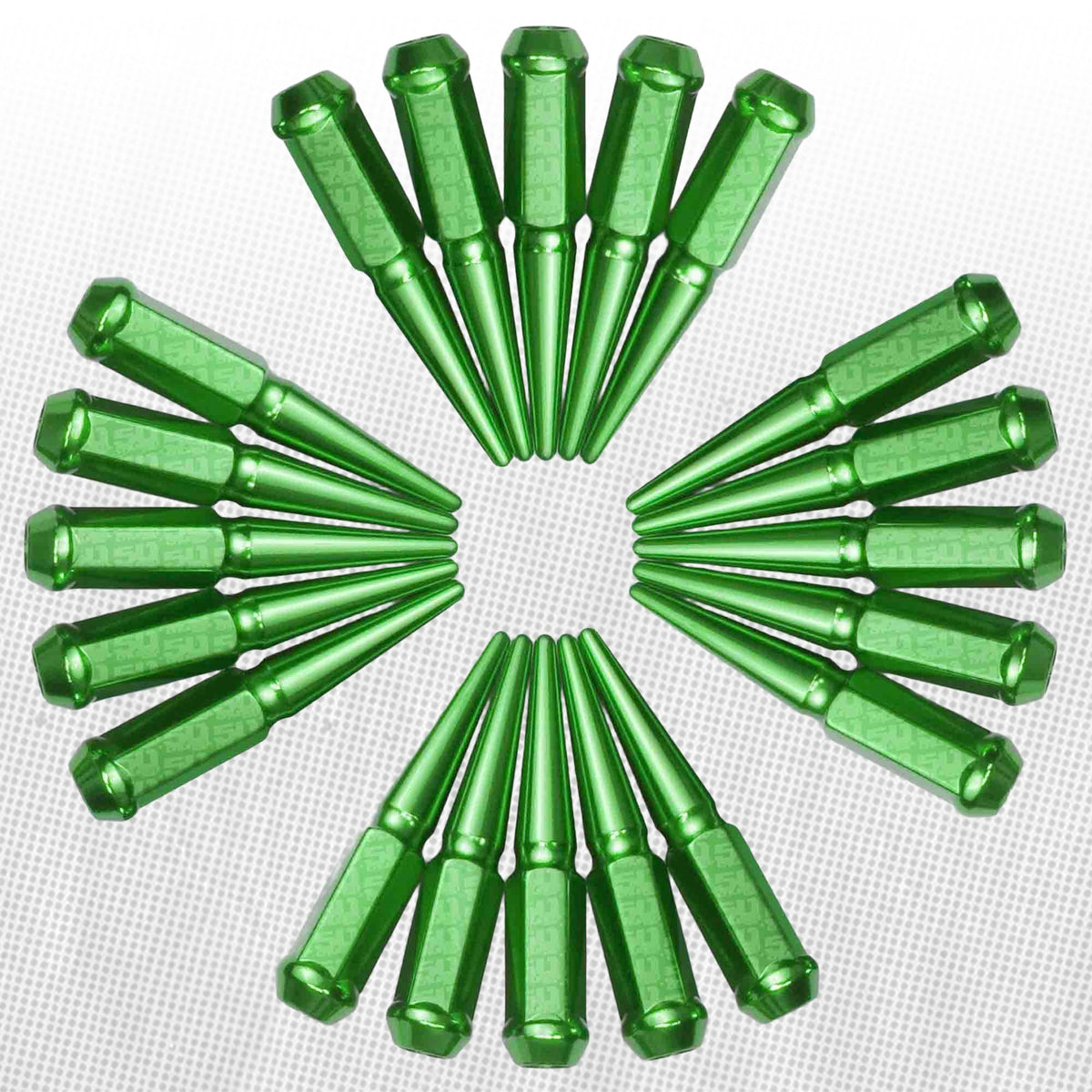 1/2 Inch Extended Spike Lug Nuts - 60 Degree Taper Seat