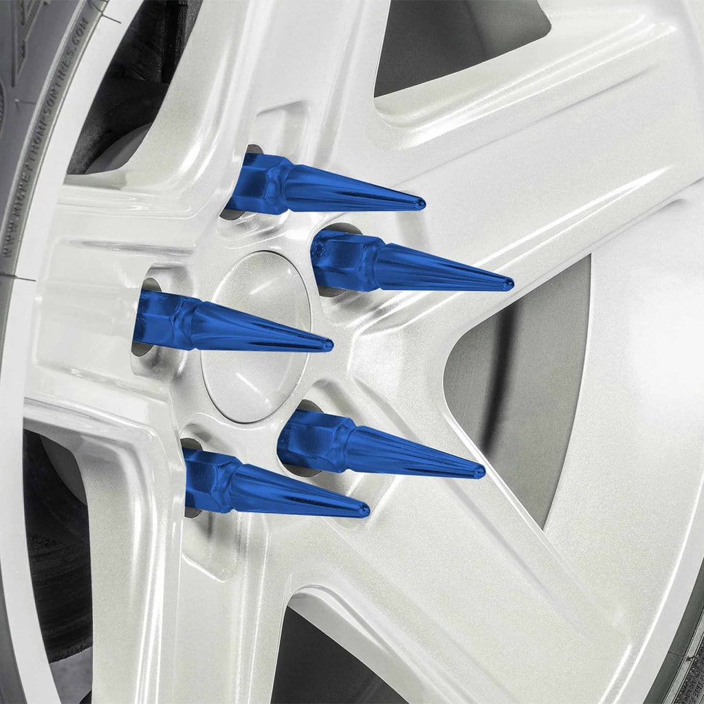 3/8-24 Extended Spike Lug Nuts - 60 Degree Taper Seat